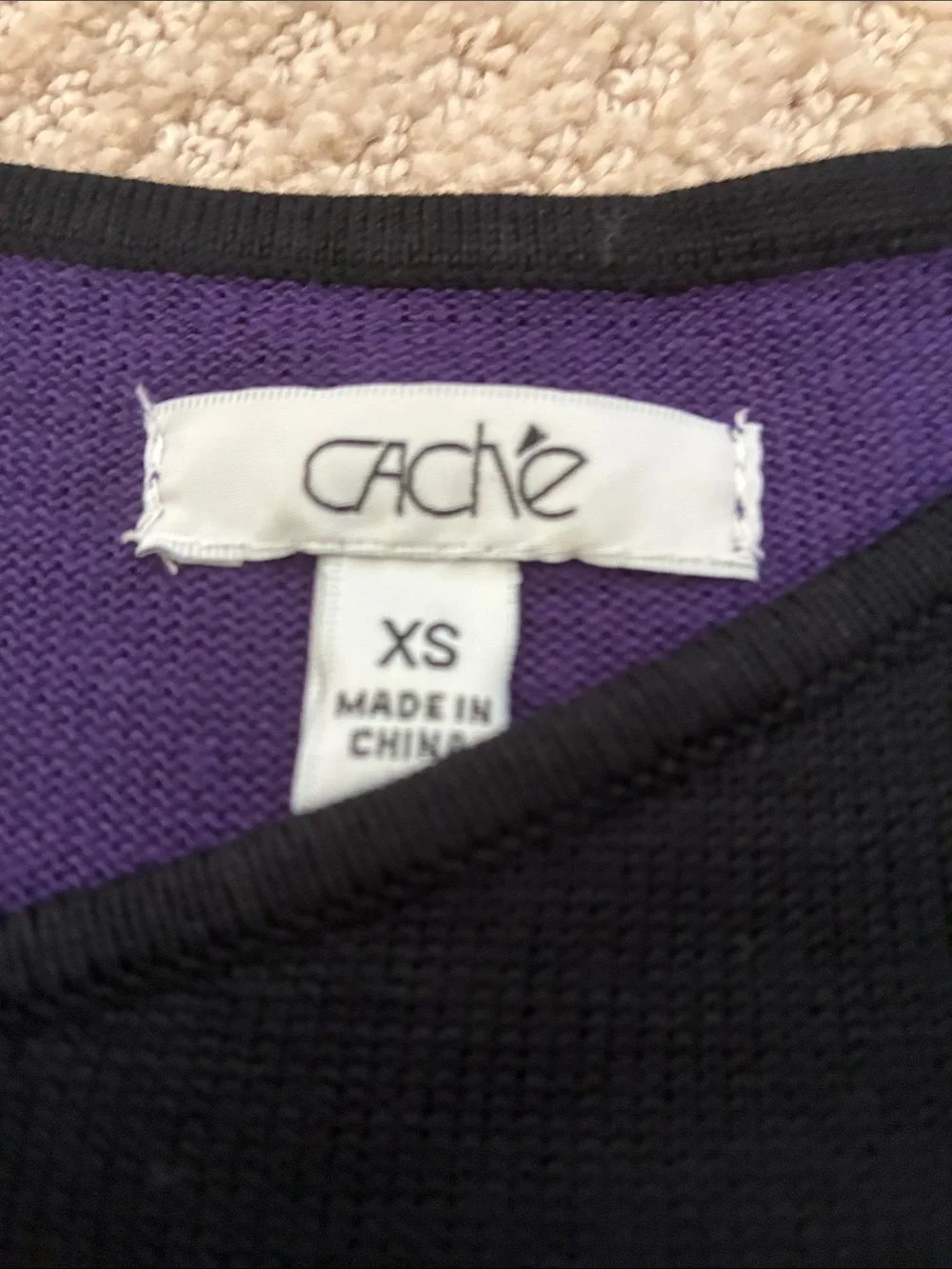 NWOT Cache cap sleeve sweater